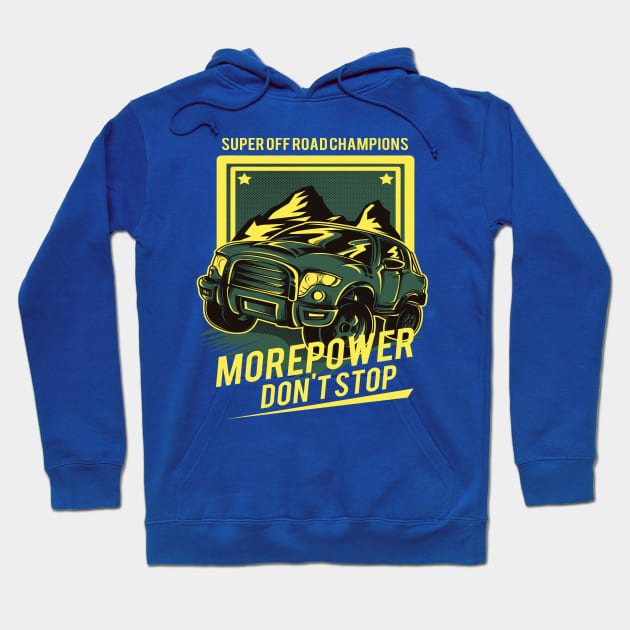 Unstoppable Road Warriors T-shirt Hoodie by PJ INFLUENCER